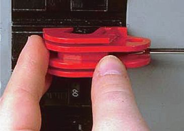 Circuit Breaker Lockout (with grub screw)