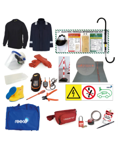 Complete Garage EV Pack inc PPE Hook Insulating Matting Gloves & Lockout Pack