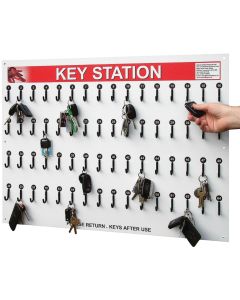 64 Hook Key Station