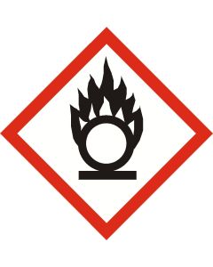 GHS Oxidiser Sign
