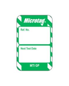Microtag Inserts - Green - Pack of 20