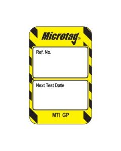 Scafftag Microtag for harnesses - Yellow insert
