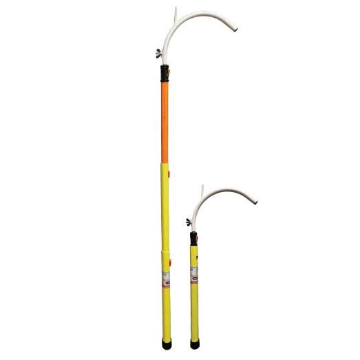 36KV Insulated Telescopic Rescue Hook 1.28m Length