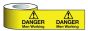  Barrier Warning Tape 150mmx100m Danger Men Working 