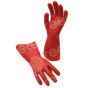 Insulating Latex Gloves 360mmL x 1.0mm thick 1000v Class 0 RED