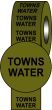 British Standard Pipeline Information Tapes - Towns Water