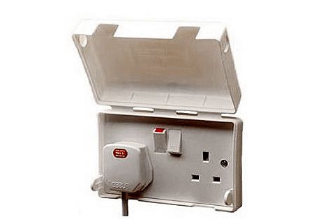 Double Socket Lockable Cover (locking lid)