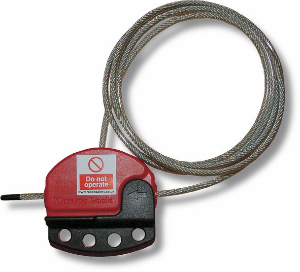 adjustable cable lockout