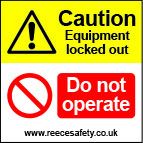 Lockout Labels 50mm x 50mm (pack of 10)