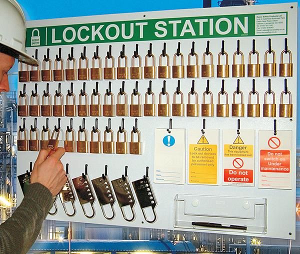 50 lock Departmental Lockout Station (station only)
