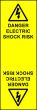 Electrical Cable Marking Labels - Electric Shock Risk