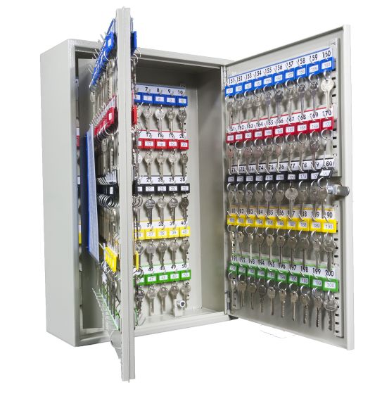 Key Cabinet holds 200 keys