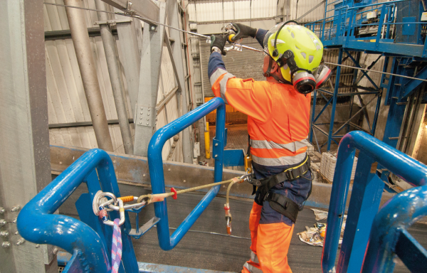 Work at Height Use of Mansafe Wire Systems
