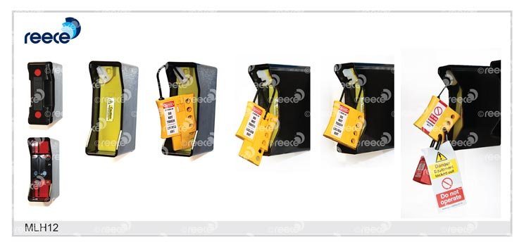 MLH12 Multi-lock lockout hasp