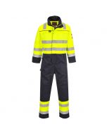 Arc Flash Yellow/Navy Two tone Coverall 13.6cal/cm2