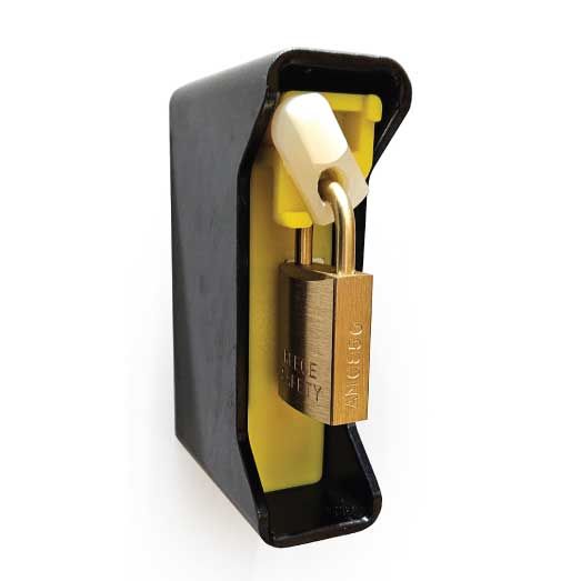 Padlockable Redspot 32Amp Fuse Holder Lockout