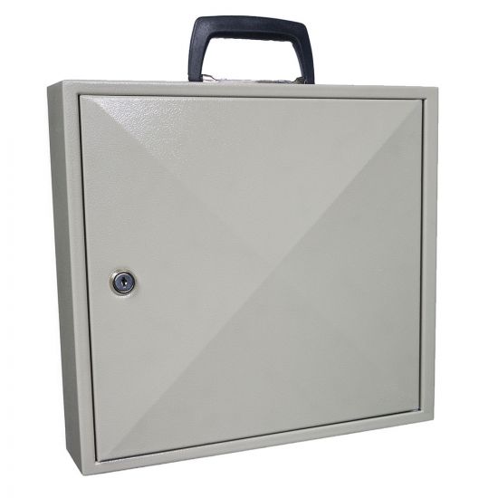 50 Adjustable Hook Mobile Key Cabinet