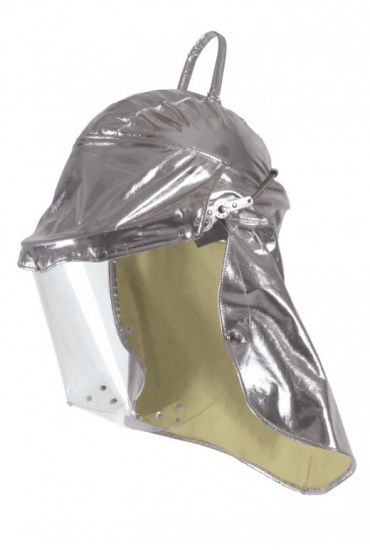 Liftable Hood with colourless Poly visor + Chinguard