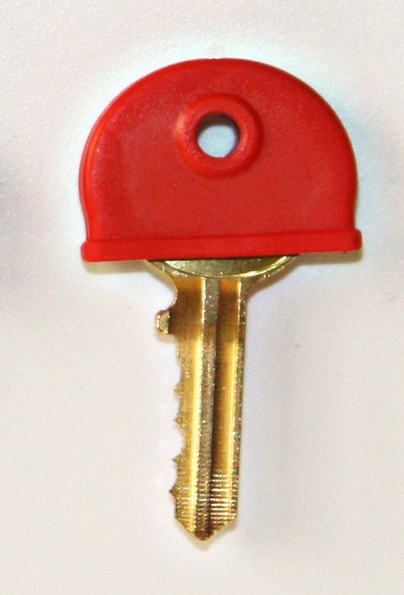 Plastic key cover red | Reece Safety