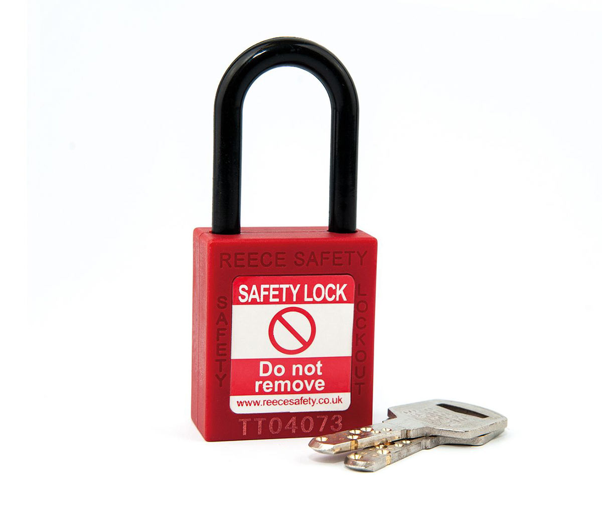 Nylon Body Nylon Shackle Safety Padlock